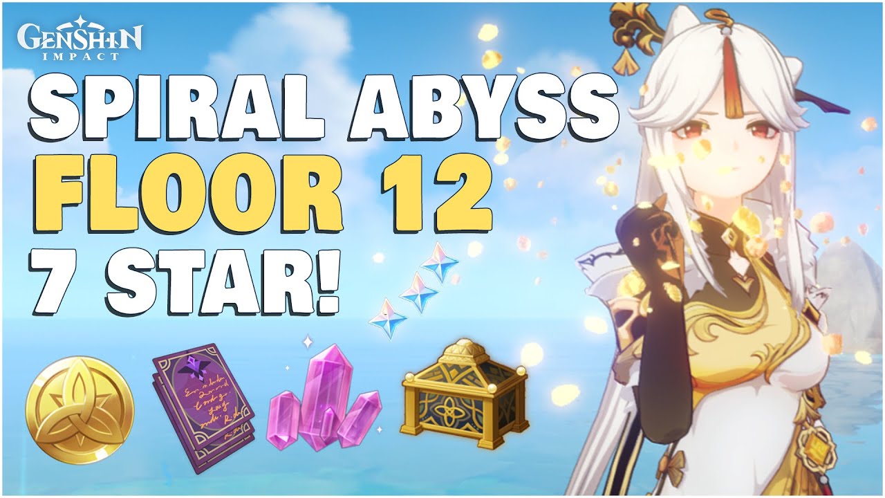 New Spiral Abyss Floor 12 7 Stars LVL80 Genshin Impact Genshin