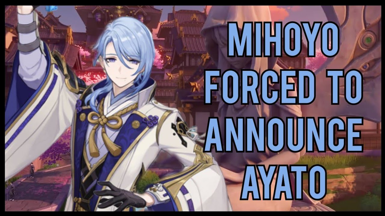 Mihoyo Forced To Announce Ayato Early Genshin Impact Genshin Impact