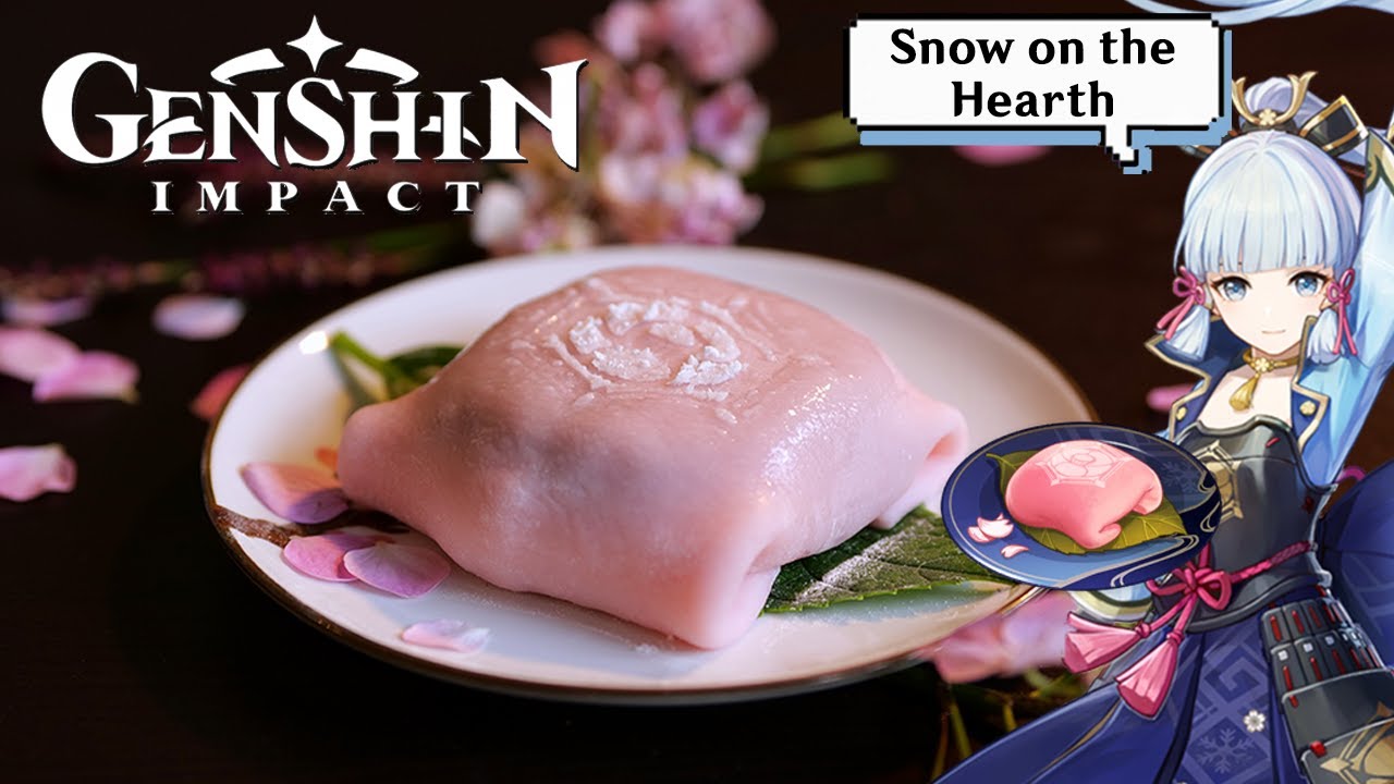 Ayakas Special Dish Snow On The Hearth Genshin Impact Food Irl