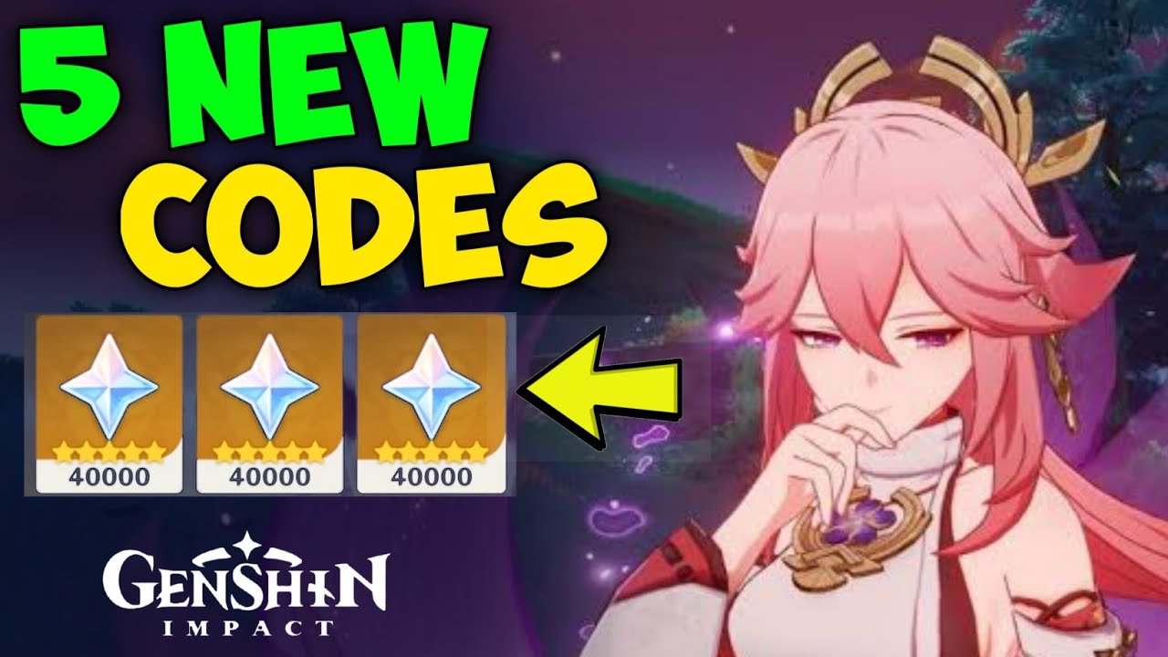 New Genshin Impact Redeem Codes Genshin Impact Codes