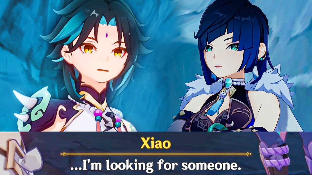 XIAO Meets YELAN Cutscene Archon Quest Interlude Chapter Act II