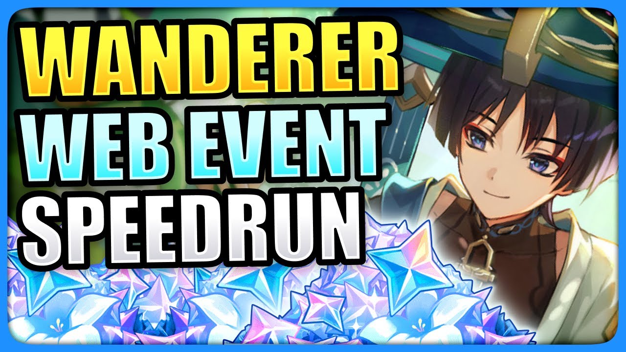 NEW Wanderer Web Event FREE 40 PRIMOGEMS GOOD LUCK Genshin Impact