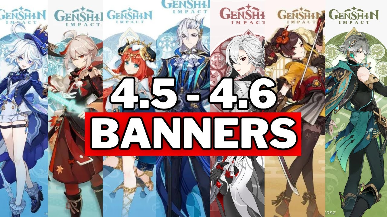 Update Version Banners Roadmap Genshin Impact Genshin