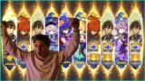 5 Star Pull Reactions Compilation | Genshin Impact Wish #7
