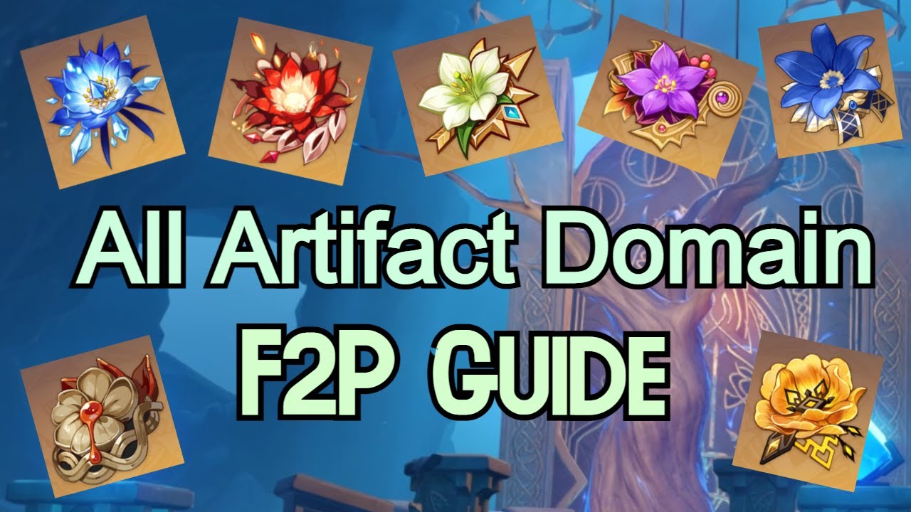 All Artifact Domain F2P Guide - Genshin Impact - Genshin Impact videos