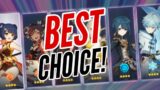 CHOOSE THE BEST FREE CHARACTER | STAND BY ME EVENT | GENSHIN IMPACT