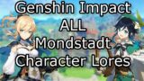 Genshin Impact ALL Mondstadt Character Lores Summarized