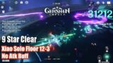 Genshin Impact – Xiao C6 Solo Floor 12-3 – 9Star – Talents 6-10-10 – No Atk Buff
