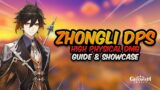 NEW ZHONGLI DPS IS ACTUALLY GOOD! Best Artifacts, Weapons, Teams & Showcase | Genshin Impact