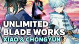 Unlimited Blade Works [Xiao & Chongyun] (Genshin Impact)