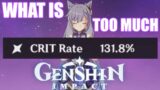 What's Up With the Crit Cap? (Genshin Impact)