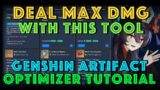 Deal MAX DMG with this Tool: Genshin Artifact Optimizer Tutorial | Genshin Impact Math