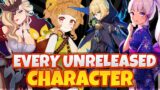 EVERY Unreleased Character In 5 Minutes | Genshin Impact