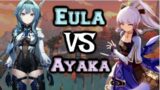 Eula VS Ayaka WHO SHOULD YOU SAVE/PULL FOR? Tips Genshin Impact Gameplay 1.5