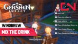 Genshin Impact Mix The Drink Windbrew Quest Guide
