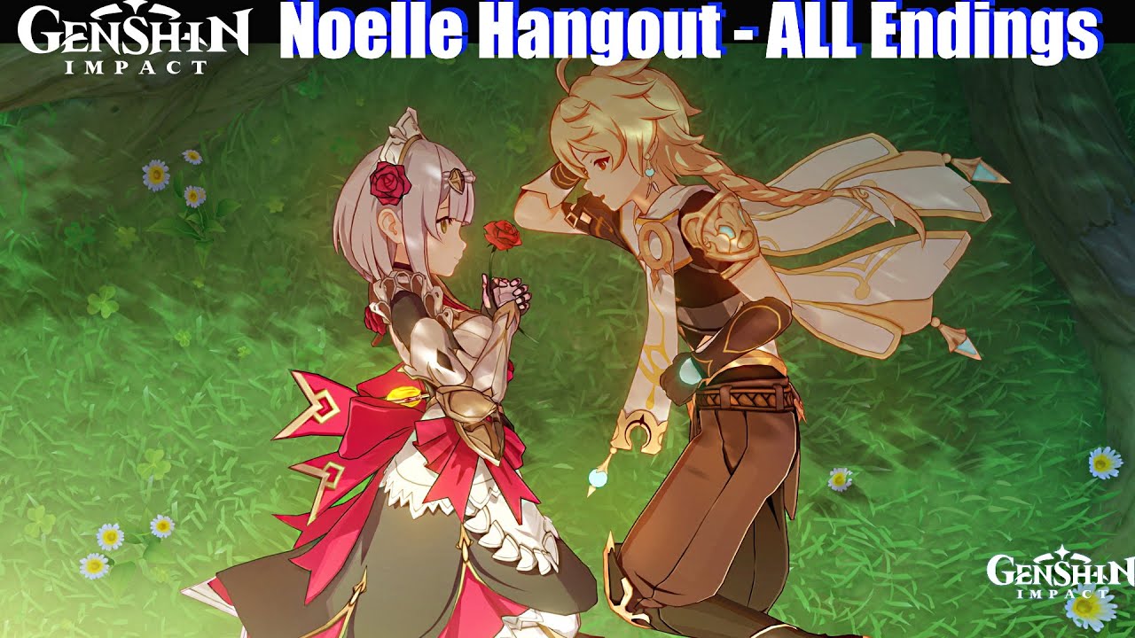 Genshin Impact Noelle Hangout Event (All Endings & Choices) Genshin