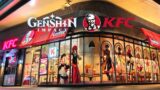 Genshin Impact x KFC Collaboration Advertisement | Shop Decoration Live Tour