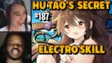 HU TAO'S SECRET ELECTRO SKILL | ENVIOSITY'S REAL VOICE | GENSHIN IMPACT FUNNY MOMENTS PART 187