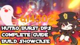Hutao Burst DPS Guide Complete Build Showcase | Genshin Impact
