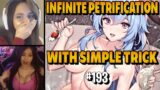 INFINITE PETRIFICATION WITH SIMPLE TRICK | GENSHIN IMPACT FUNNY MOMENTS PART 193