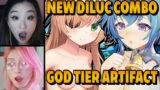 NEW DILUC COMBO | GOD TIER ARTIFACT | GENSHIN IMPACT FUNNY MOMENTS PART 158