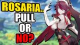 New Rosaria Teaser.. Will I Summon? | First Reaction & Abilities | Genshin Impact