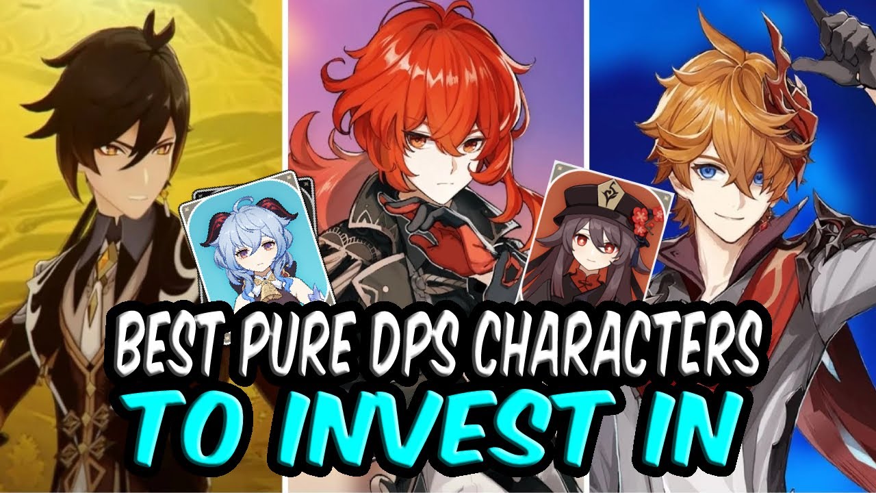 TOP 5 BEST 5 STAR DPS CHARACTERS IN GENSHIN IMPACT TO INVEST IN ...