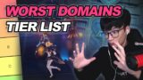 We Made A Genshin Impact Domains Tier List
