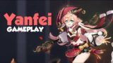 Yanfei Gameplay & Idle Animation | Genshin Impact Update ver 1.5
