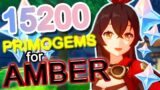 15200 PRIMOGEMS FOR AMBER | GENSHIN IMPACT