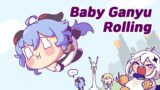 Baby Ganyu rolling down like a little ball – GENSHIN IMPACT
