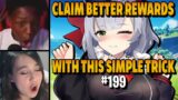 CLAIM BETTER REWARDS WITH THIS SIMPLE TRICK | GENSHIN IMPACT FUNNY MOMENTS PART 199