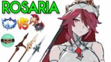 Comparing Weapons & Artifacts for Best Girl Rosaria (Pre-Launch Thoughts) | Genshin Impact
