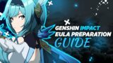 Eula Complete Preparation Guide | Artifacts, Weapons, and More! | Genshin Impact