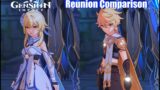 Genshin Impact – Lumine vs Aether Reunion Comparison