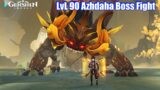 Genshin Impact – LvL 90 Azhdaha Dragon Boss Fight