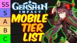 Genshin Impact MOBILE Tier List for patch 1.3 and 1.4 (IOS / Android / Tablet / Beginner Friendly)