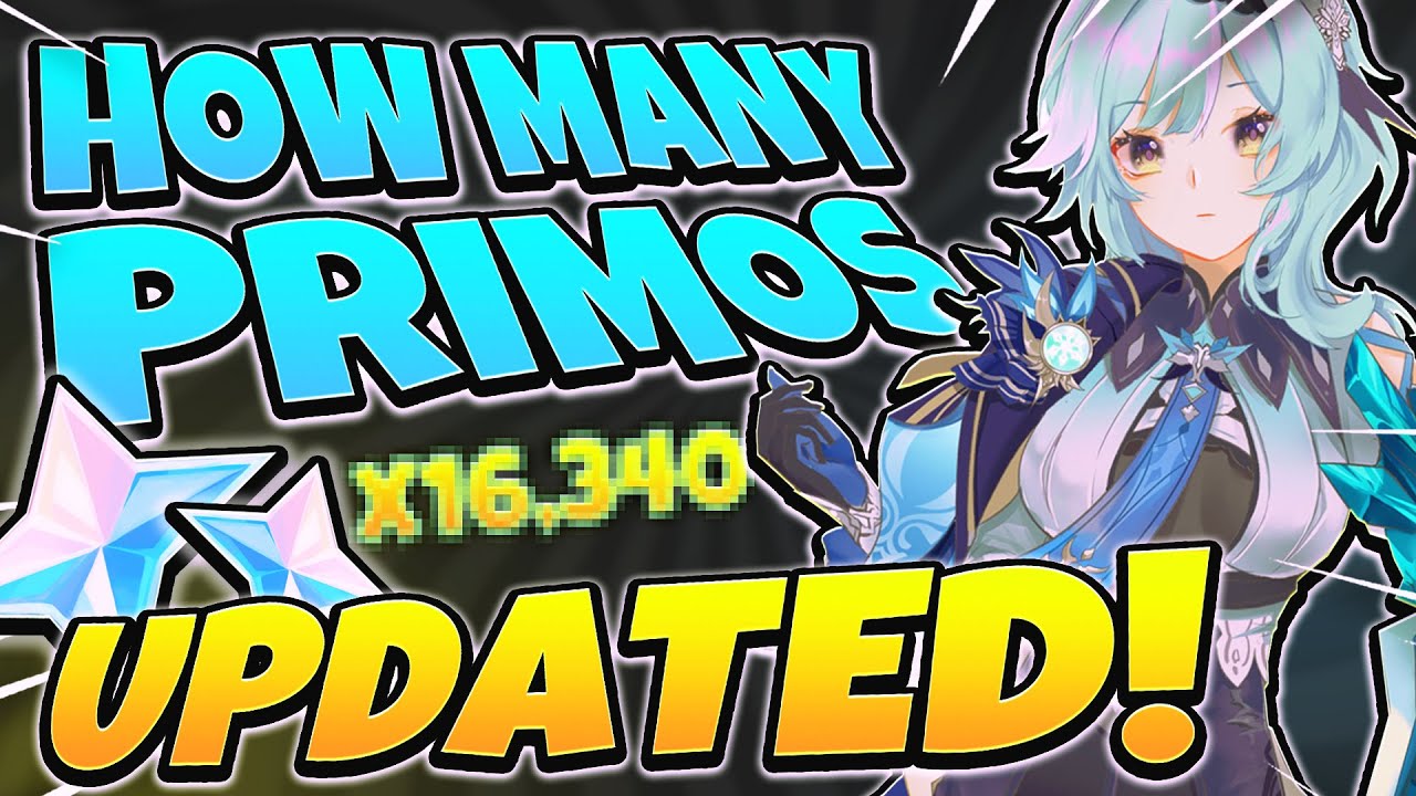 How Many Primos Can You Save For EULA (Updated) Genshin Impact