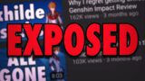 I'm exposing this Genshin Impact YouTuber and here's why.