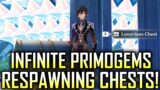 INFINITE PRIMOGEMS FOR FREE and HOW TO MAKE CHEST RESPAWNS | Genshin Impact