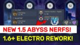 NEW 1.5 Spiral Abyss NERFED! Possible Electro Re-Work Patch 1.6/1.7!  | Genshin Impact