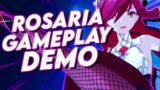 Rosaria Character Demo – Rosaria Leaks +  Genshin Impact Patch 1.4 Rosaria Skills