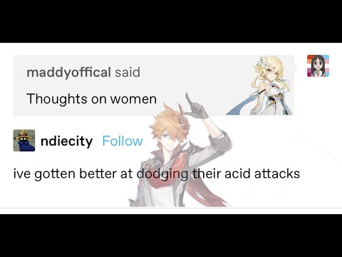 Thoughts on women? (Genshin Impact Meme) - Genshin Impact videos