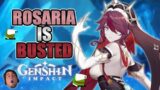 "YES, PLEASE!" | New Rosaria Trailer Reaction | Genshin Impact
