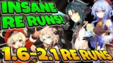 1.6-2.1 Re-Run Charaters + Release Dates! | Genshin Impact
