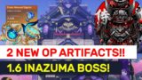 2 UPCOMING New Artifact Sets! 1.6 Inazuma Demon Boss Details! | Genshin Impact