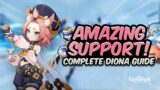 AMAZING 4-STAR HEALER! Complete Diona Guide – Best Artifacts, Weapons & Teams | Genshin Impact
