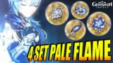 Best Eula build on Youtube with Full Pale Flame set – Genshin Impact
