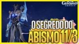 Como FAZER o ABISMO PISO 11/3 com 3 ESTRELAS! | GENSHIN IMPACT