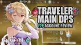 Double Crowned TRAVELER?? Endgame F2P Rework! (AR55) | Xlice Account Reviews #6 | Genshin Impact